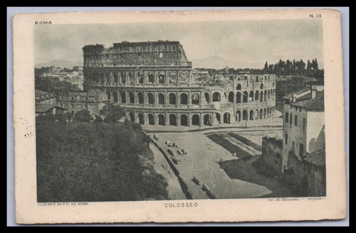 Cartolina roma il - cartolina,
