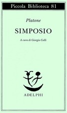 Libri Platone - Il Simposio