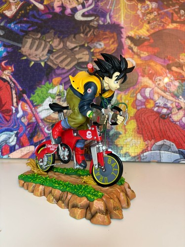 Statuetta goku bici dragonball - statuetta,