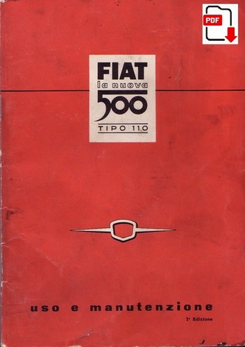 Manuale uso manutenzione
