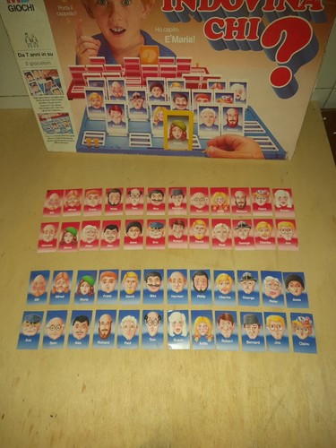 Indovina chi carte - chi?,