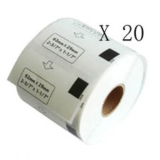 20x Etichette Compatibile per