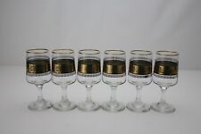 Set 6 bicchieri da liquore