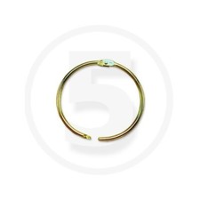 Anelli metallici apribili per