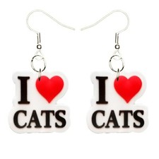 Orecchini Love Gats fatti a