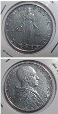 Città del Vaticano 50 lire
