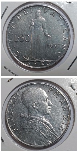 Città del vaticano lire - vaticano, 50