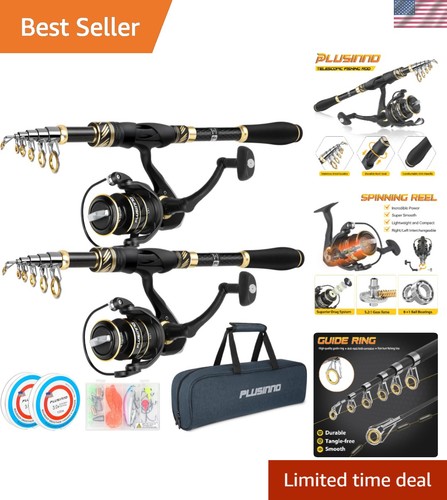 Set canna pesca mulinello - canna, e