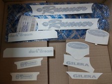 Kit Adesivi Gilera Runner 50 Mod 97-98 BLU  Per Talaio ZAPC14 Cod. 5741100041