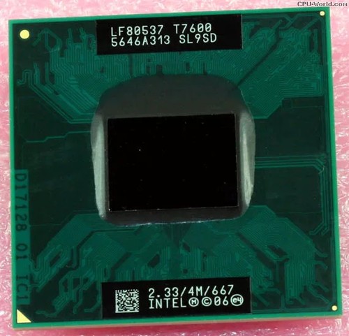 Intel core duo t7600 - 2,