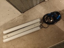 Plafoniera stagna DISANO in pvc 1,20 m con cavo di collegamento e spinotto