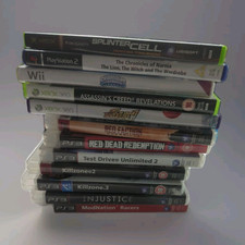 Videogiochi Misti Joblot PS2/PS3/Xbox/Xbox 360/Wii x12 