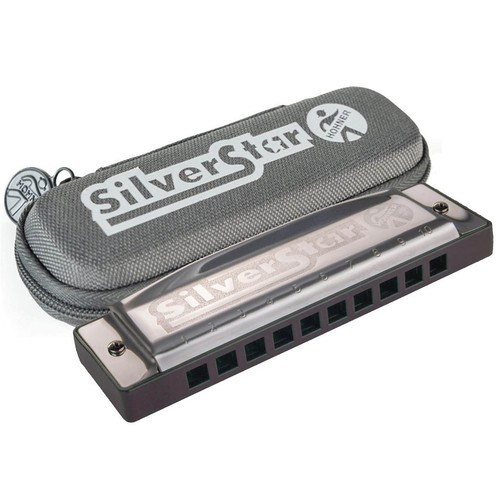 Hohner silver star small box - silver,