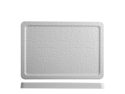 Piatti rettangolare bianco - 3,