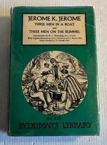 Three men boat jerome k - men,