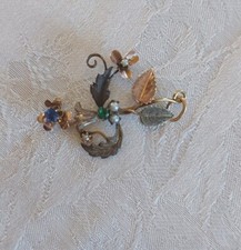 BELLISSIMO  PENDENTE  ORO ANTICO