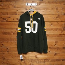 Felpa NFL Green Bay Packers Tg. XXL Usato (Cod.EBAY1593) Uomo Cotone Verde