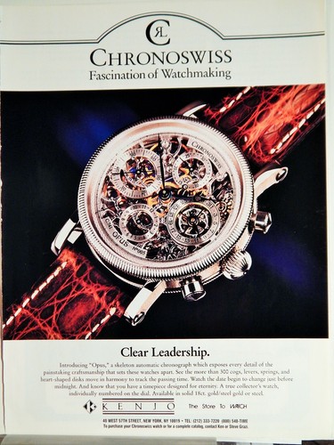Orologio chronoswiss opus - orologio, luxe