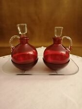 Ampolle olio e aceto in vetro