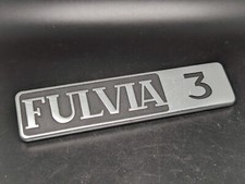 LANCIA FULVIA 3 LOGO ORIGINALE SIGLA EMBLEMA FREGIO STEMMA SCRITTA BADGE TARGA