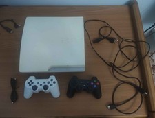 PS3 Slim Bianca + 2 Controller + Cavetteria