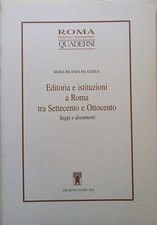 Editoria e istituzioni a Roma