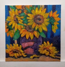 Dipinto quadro girasoli - quadro,
