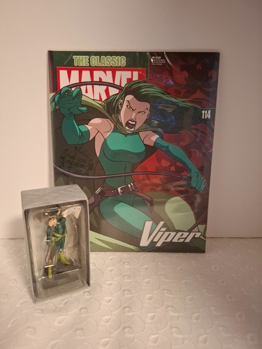 Eaglemoss marvel viper 114 - eaglemoss,