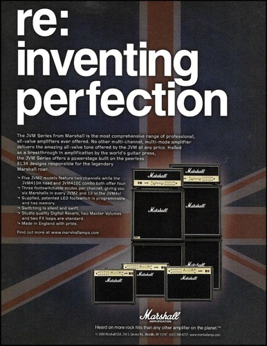 Marshall jvm series - jvm, combo