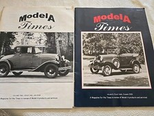 Lot of 2 Model A Times