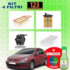 KIT TAGLIANDO 4 FILTRI PEUGEOT