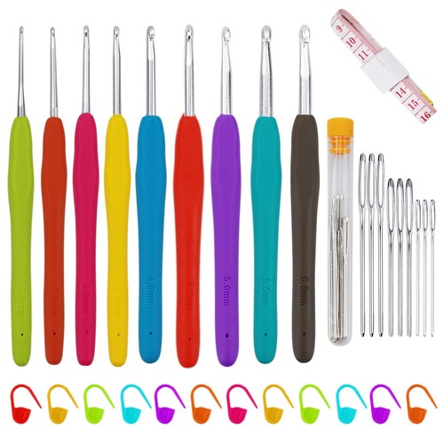 Set uncinetto pezzi - 9,