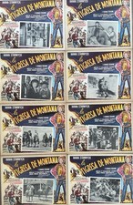 CATTLE QUEEN OF MONTANA RONALD REAGAN BARBARA STANWYCK  MEXICAN LOBBY CARD SET