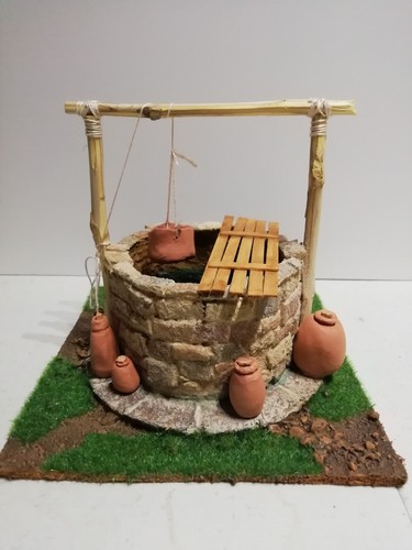 Pozzo per presepe - per, artigianale