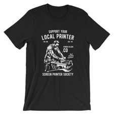 T-shirt stampante locale