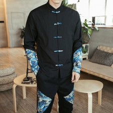 Hommes lin chemise coton - hommes, veste