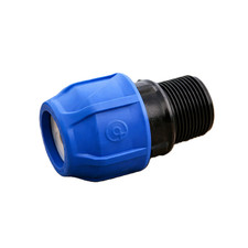 Raccordo diritto maschio a