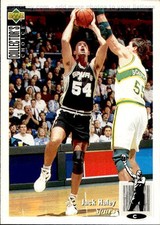 card NBA Basketball # 254 Jack Haley 1994 Upper Deck