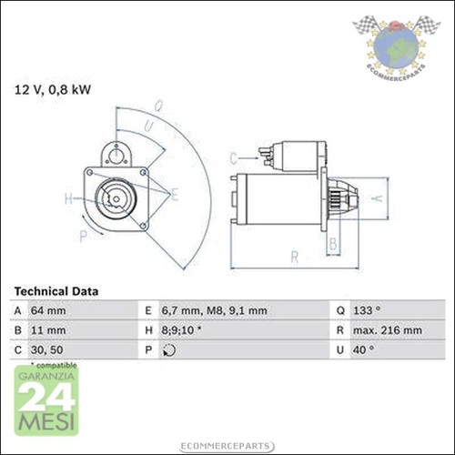 21590 motorino avviamento - #21590, di