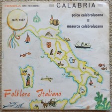 Franco Trincale, "Polka Calabrolucana" / "Mazurka Calabrolucana", 33 giri 7"