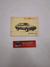 Libretto uso e manutenzione