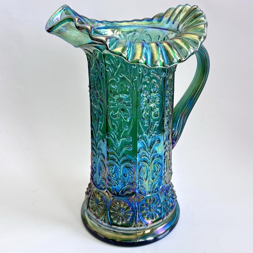 Brocca vetro carnevale fenton - vetro,