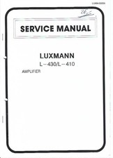 Luxman Service Manual per