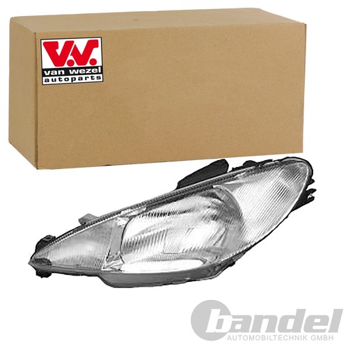 Van wezel fari sinistro - h4,