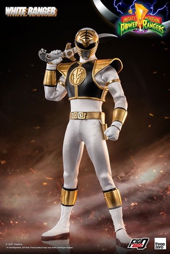 Threezero white ranger 6 - white,