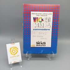 Programmi Apploicativi Per I Sistemi Vic 20 CBM 64 Commodore Sirius Elettronica