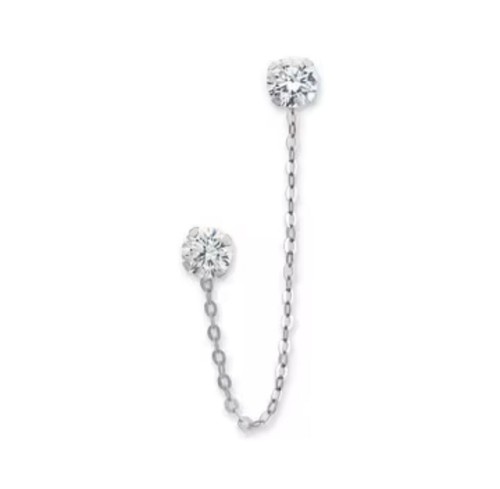 Orecchino punto luce con - luce,
