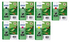 7 x Inchiostro Originale Epson