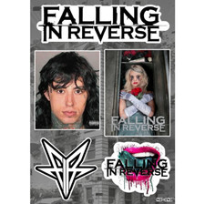 Confezione Adesivi Falling In