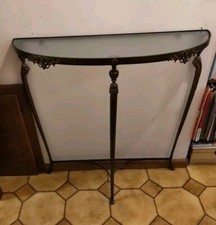 Console Da Parete Ferro E Vetro